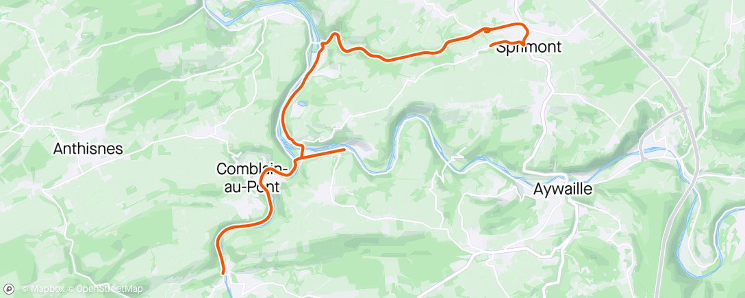 Map of the activity, 2 séries 10-50s