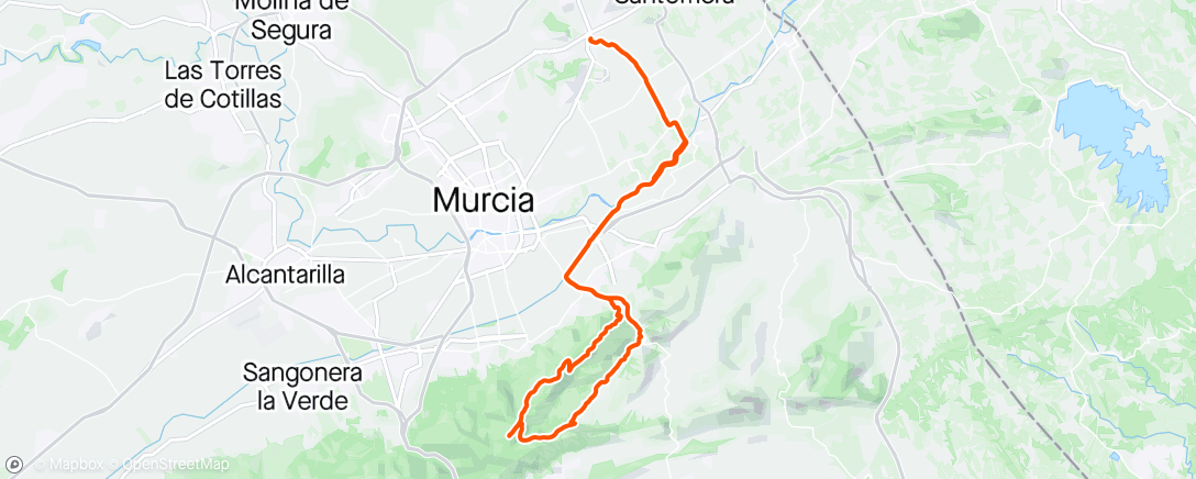 Mappa dell'attività Río, Serranakos, Relojero, Tanica y a casa.