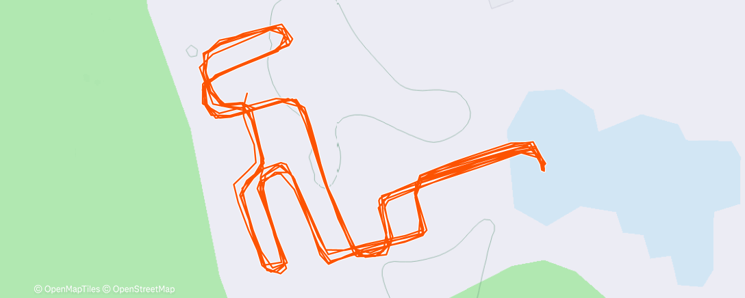 Map of the activity, Вахта VI d22: Кросс [t=-9C, ветер]