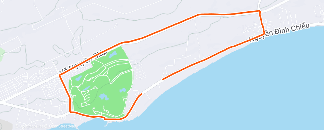 Карта физической активности (Утренний забег)