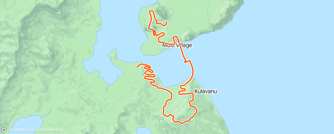 Map of the activity, Zwift - Build: Sweetspot session 5x5mins in Watopia