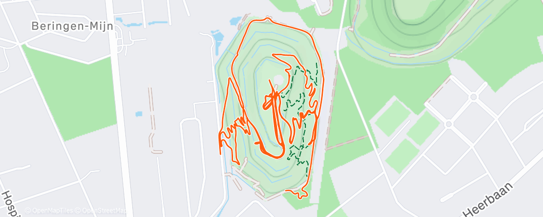 Map of the activity, Ochtendrit