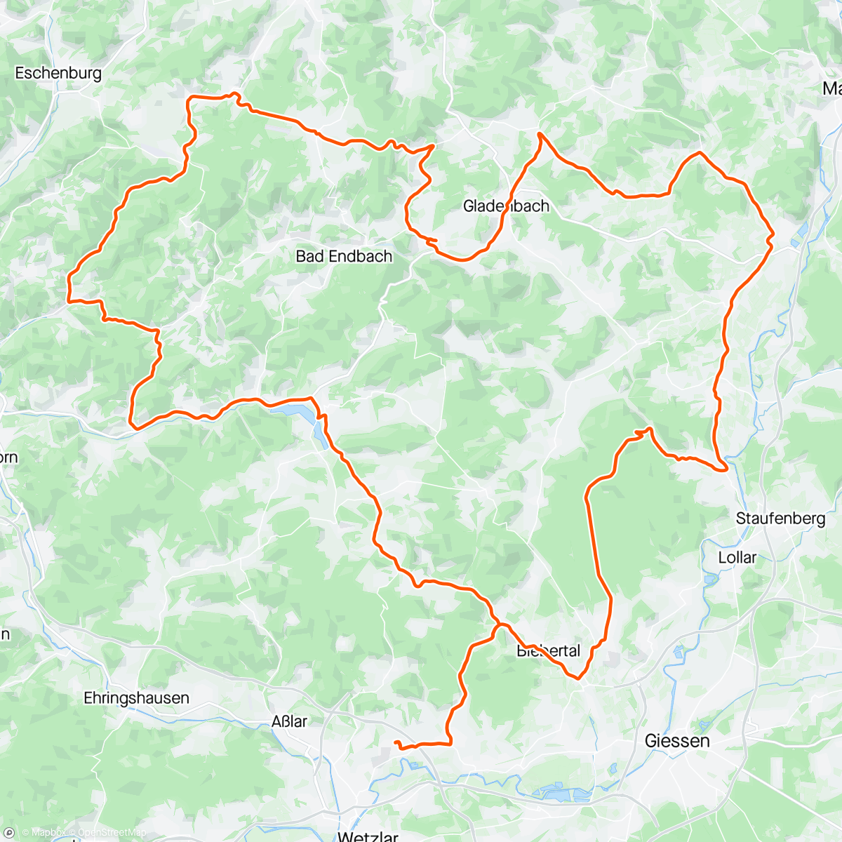 Map of the activity, Samstagsdrückerei ☀️
