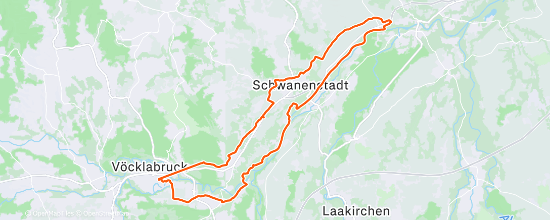 Mappa dell'attività Fahrt am Nachmittag