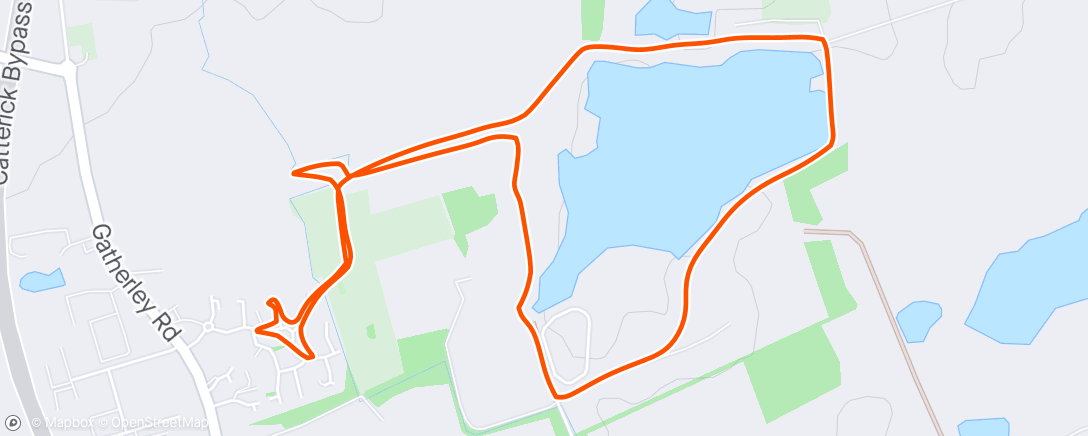 Map of the activity, 5k Trail