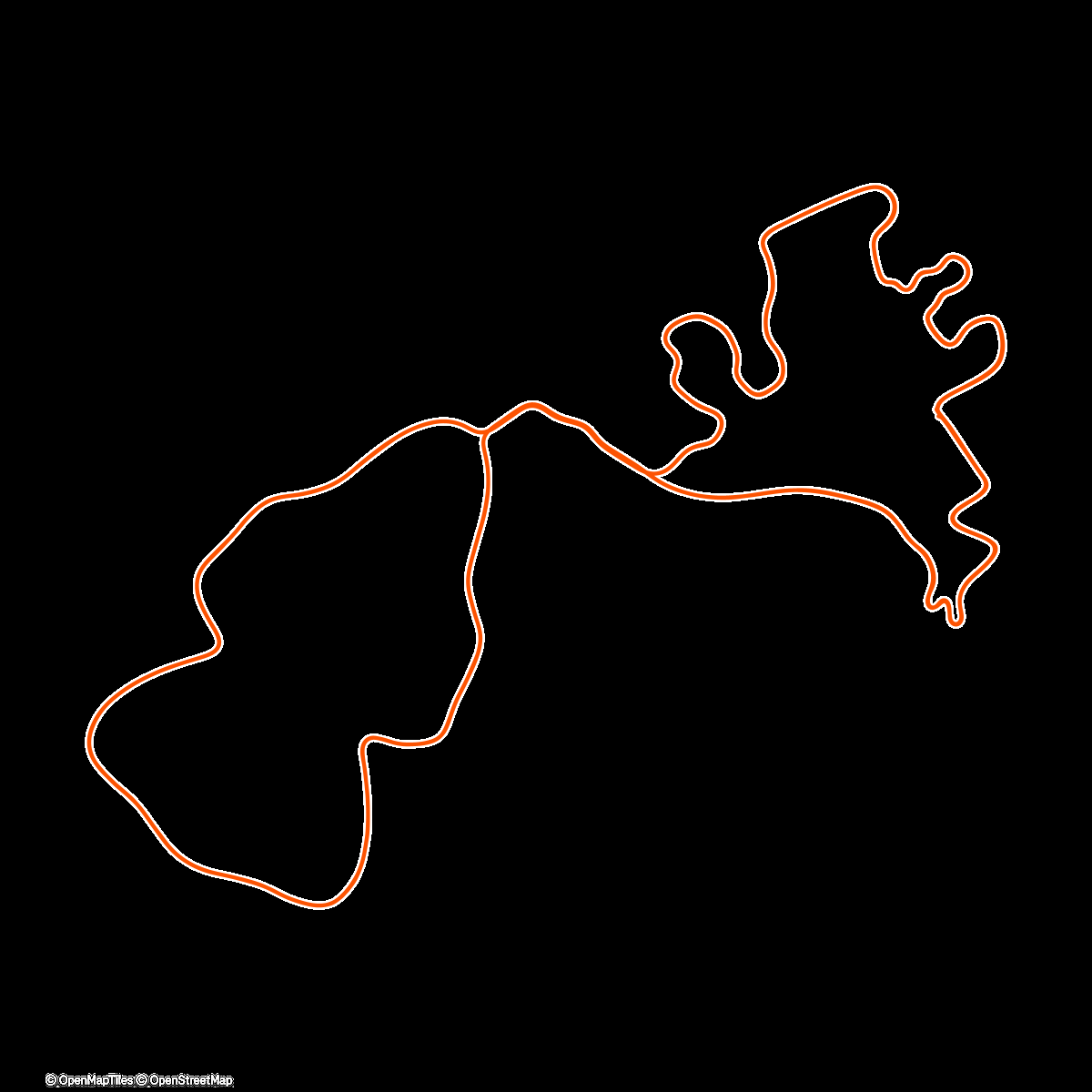 Map of the activity, Zwift - Jarvis Seaside Sprint in Watopia