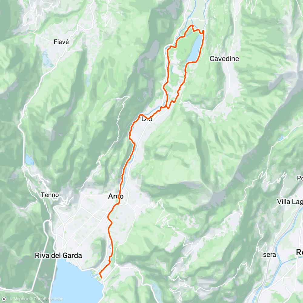 Map of the activity