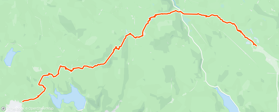 Map of the activity, Bedřichov - Jizerka