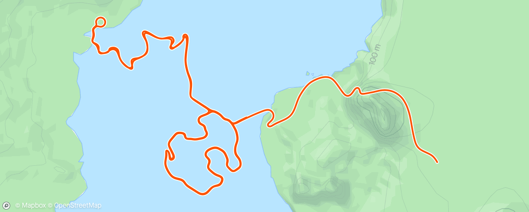 「Zwift - Climb Portal: Cote de Domancy」活動的地圖