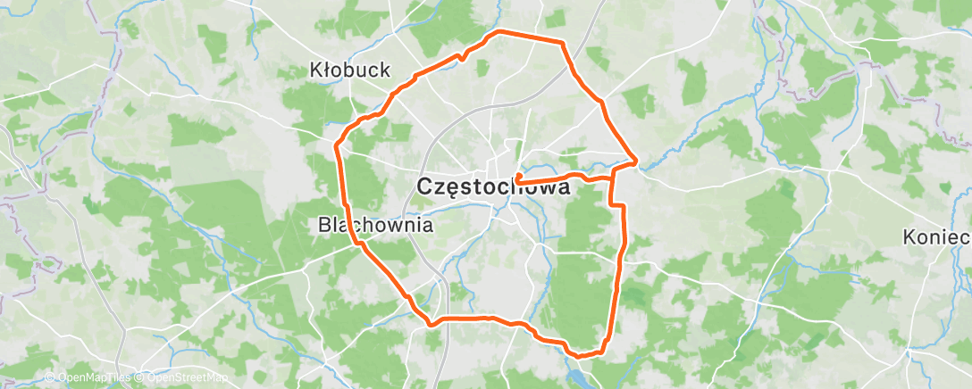 Mapa aktywności