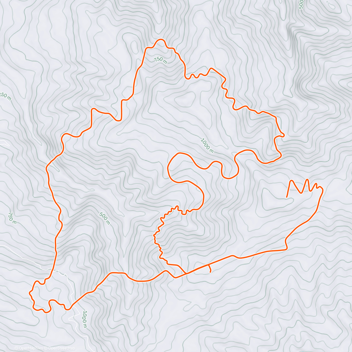 Map of the activity, Zwift - Group Ride: CSNL training 4 on Petit Boucle in France
