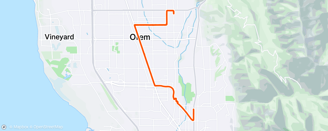 Peta aktivitas, Trying to re-adjust to altitude.