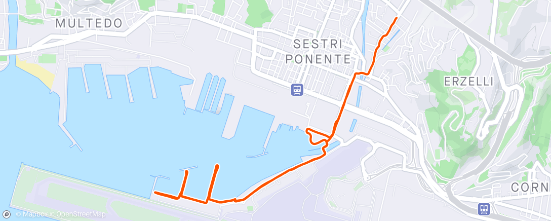 Map of the activity, RwR circuito
