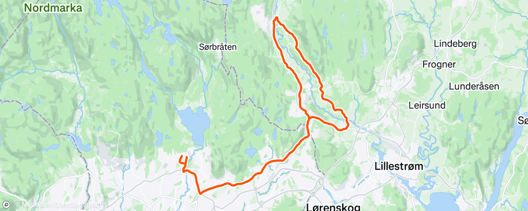 Map of the activity, Kort spinn med Anders 🌳