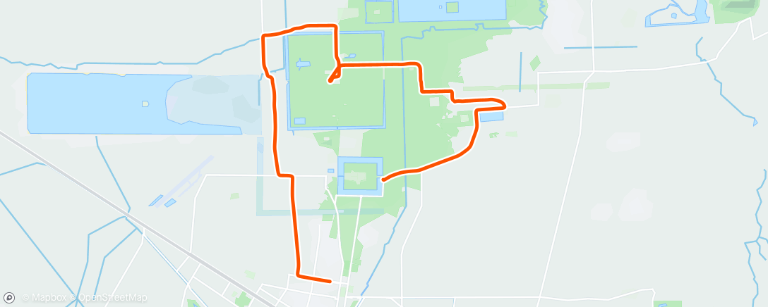 Map of the activity, Morning Ride