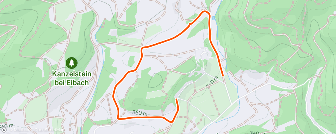 Map of the activity, Mittagspaziergang 🐕‍🦺🐕‍🦺🐕‍🦺🐕‍🦺👟👟👟👟👟🤩