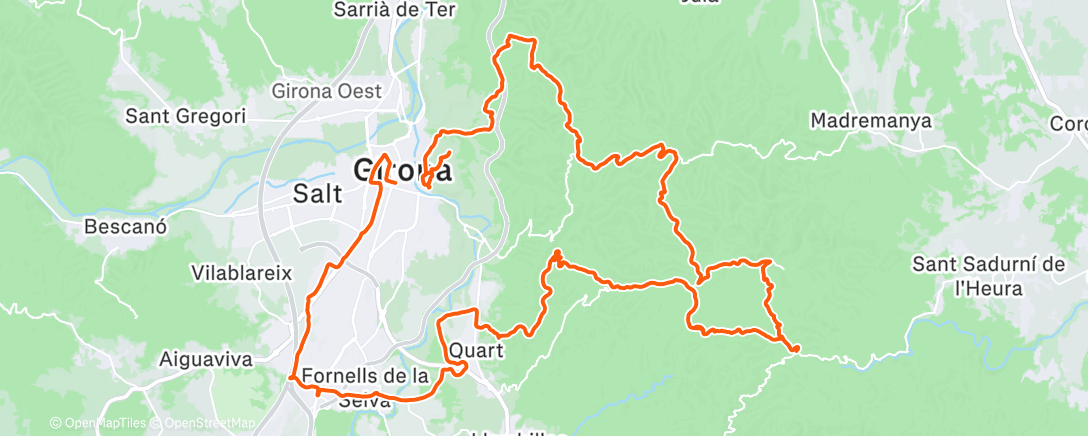 Map of the activity, So that's where that goes, Montnegre edition