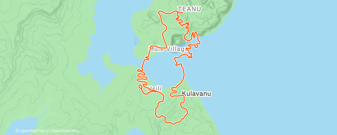 Map of the activity, Zwift - Muir And The Mountain in Watopia