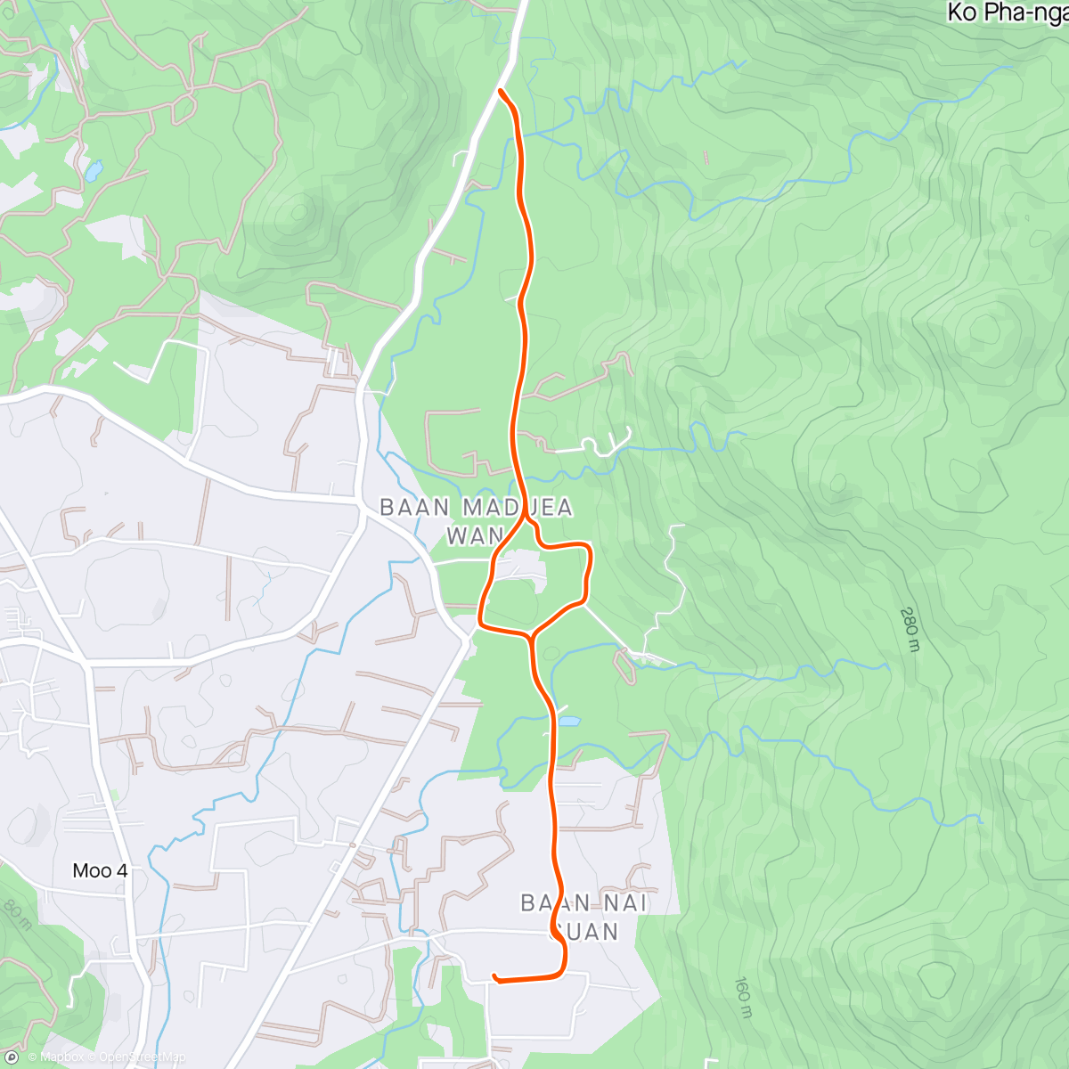 Map of the activity, Побег за короной