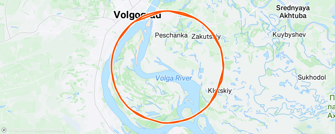 Map of the activity, Теннис (вечер)