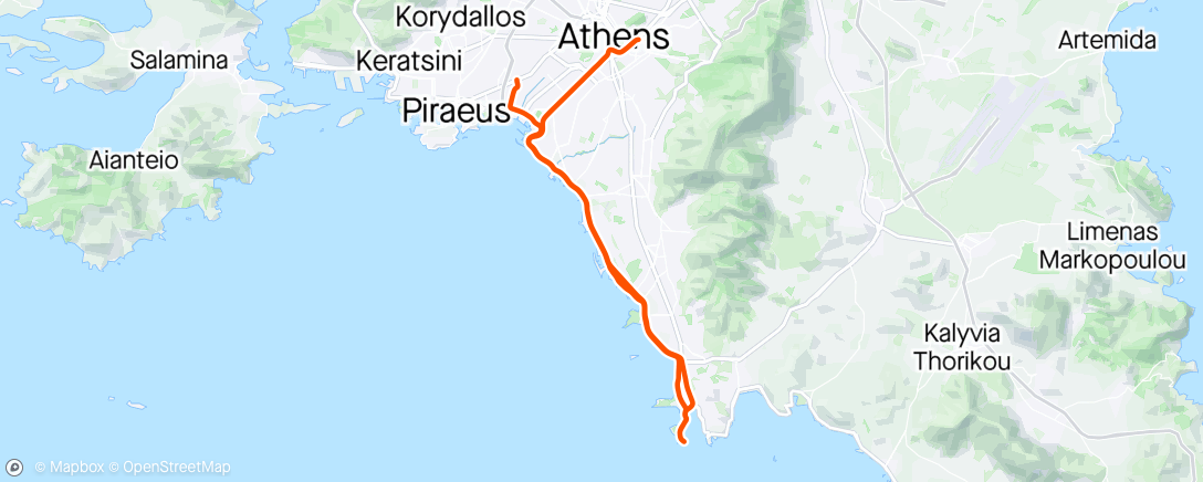 Map of the activity, The way back home