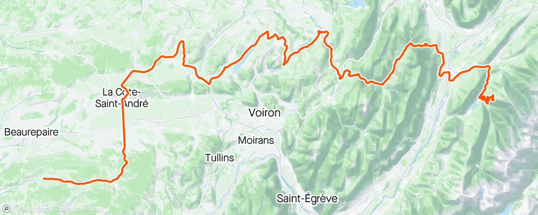 Map of the activity, Critérium du Dauphiné 2024 Stage 6  🇨🇵