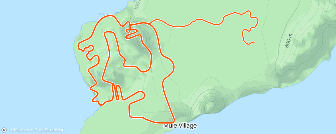 Mapa da atividade, Zwift - Stomp in Watopia