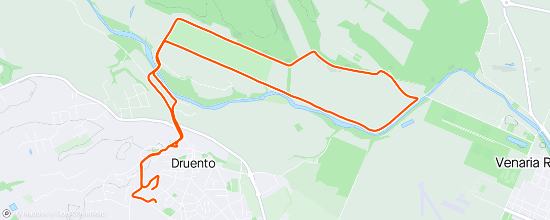 Map of the activity, Run 40/24 🏃🏻‍♂️un’oretta in Z3