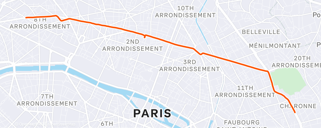 Map of the activity, CC’était super 🤯