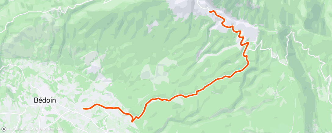 Mappa dell'attività « Presque » un ventoux…
☀️ ☀️ ☀️