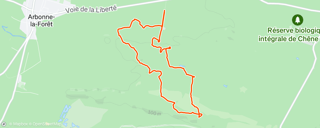 Map of the activity, 🇫🇷 | Good bye Fontainebleau