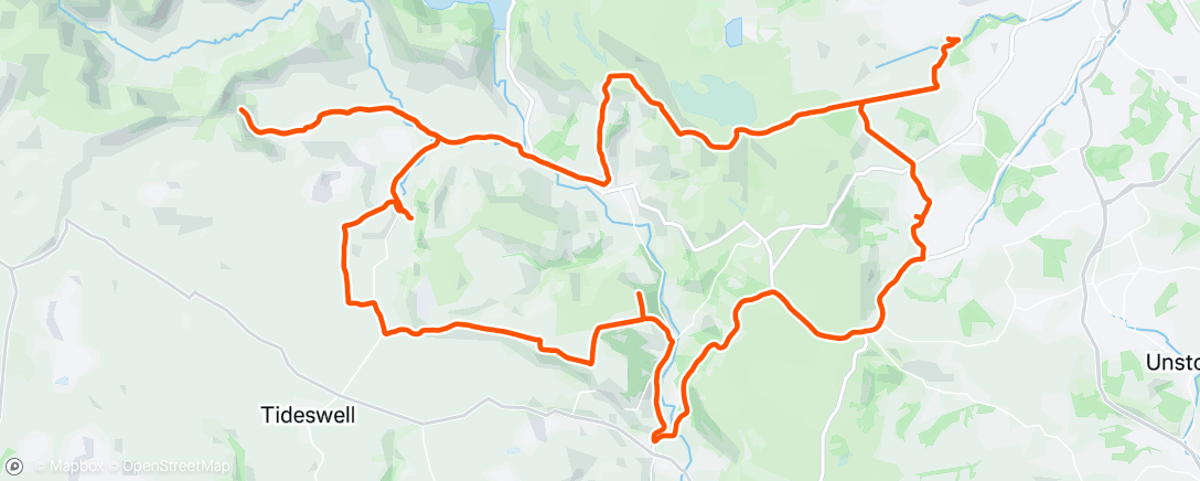 Карта физической активности (Lunch Ride)