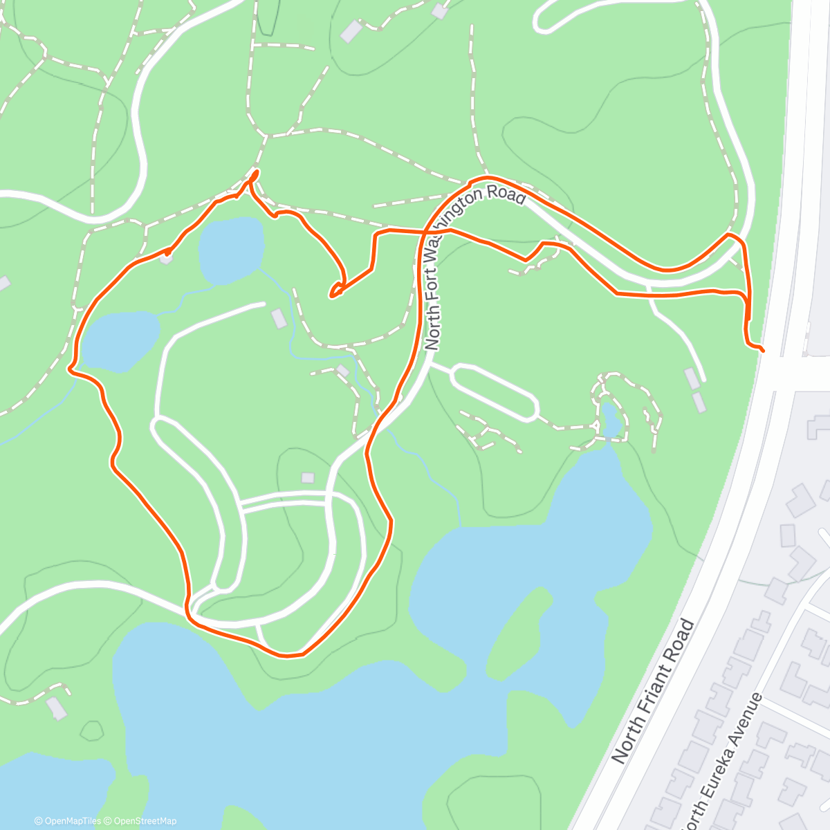 Map of the activity, Woodward wander with Ri and Z