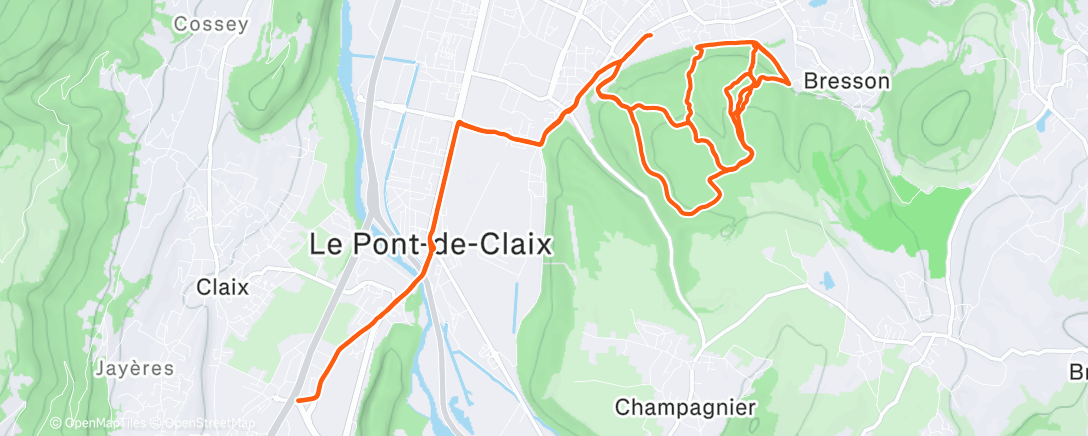 Map of the activity, VTT