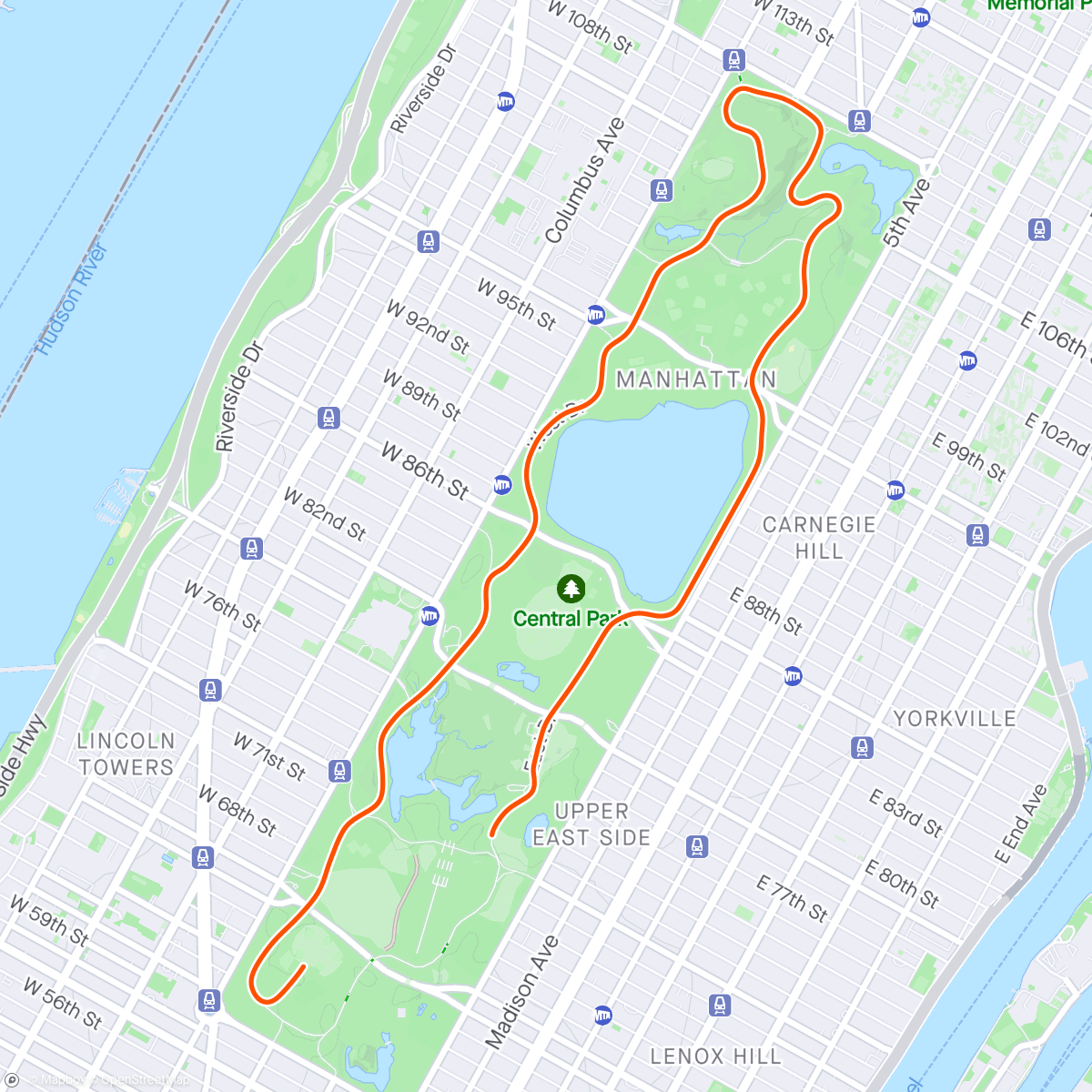 Map of the activity, Zwift - The Long Ride in New York