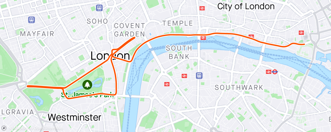 Mapa de la actividad (Race: Stage 5: Lap It Up - London Classique (B) Escape w. DIRT)