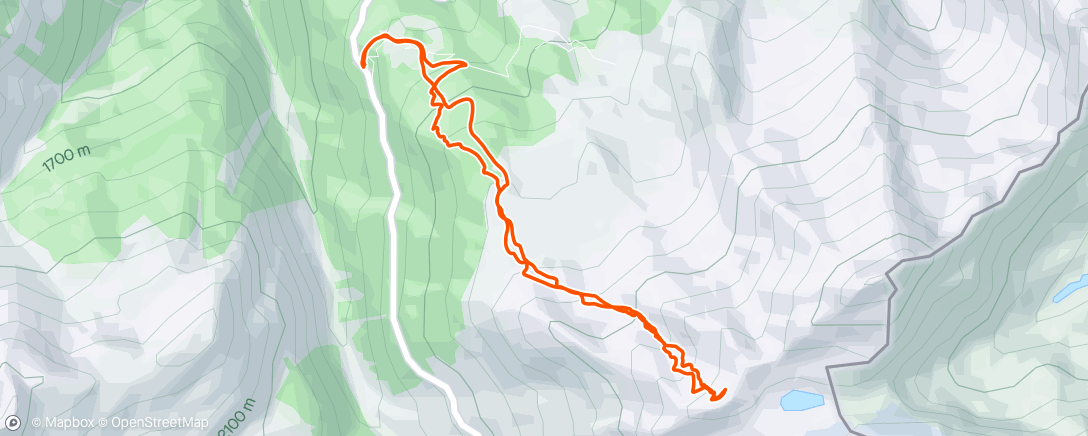 Map of the activity, Skitouren Nr. 23 (Mäderlicke)