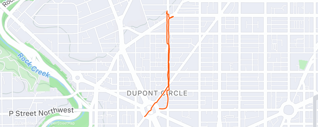 Карта физической активности (Evening Walk)