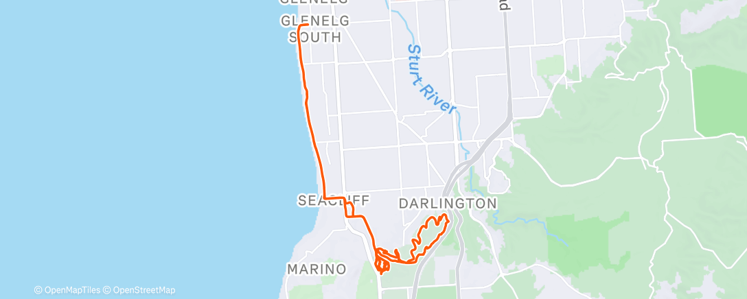 Map of the activity, Afternoon E-Mountain Bike Ride