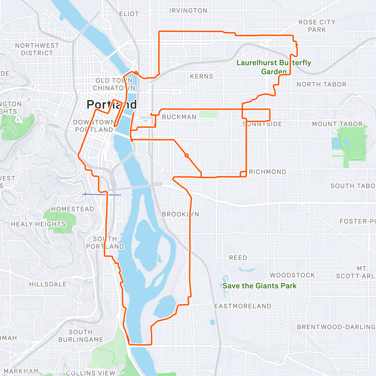 Map of the activity, xmas & Colin TNR