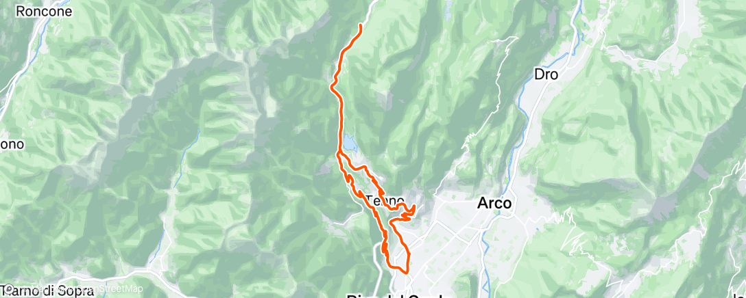 Map of the activity, Bici Ballino - torneremo 🩹