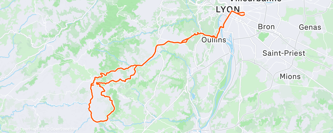 Карта физической активности (-2 en bas🌫️, 6 en haut ☀️)