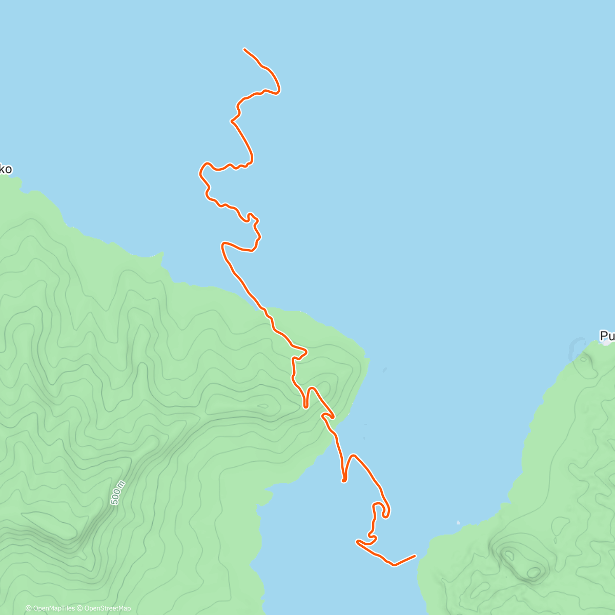 Map of the activity, Zwift - Climb Portal: Lagos de Covadonga at 100% Elevation in Watopia