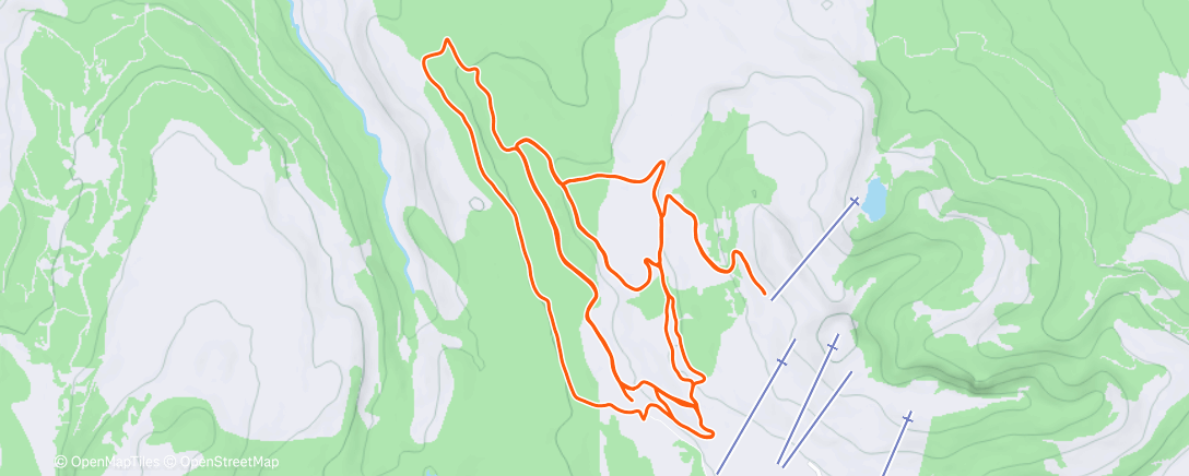 Map of the activity, Should’ve waxed them