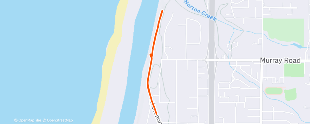 Map of the activity, Goodbye Arcata