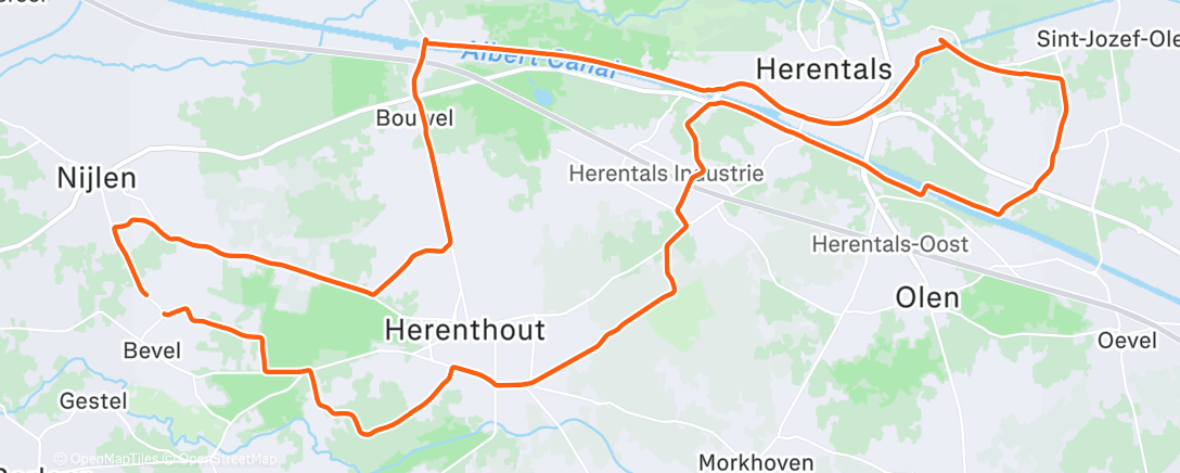 Карта физической активности (De toestand is hopeloos, maar niet ernstig)