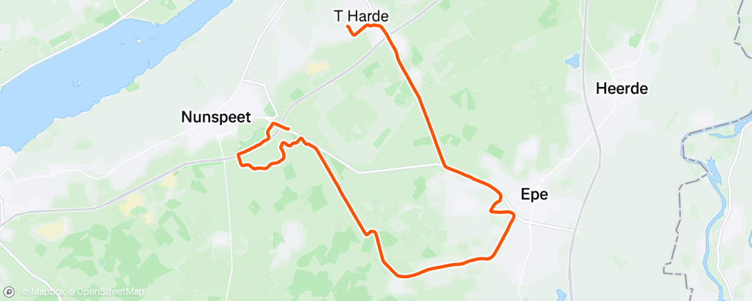 Map of the activity, Namiddagrit