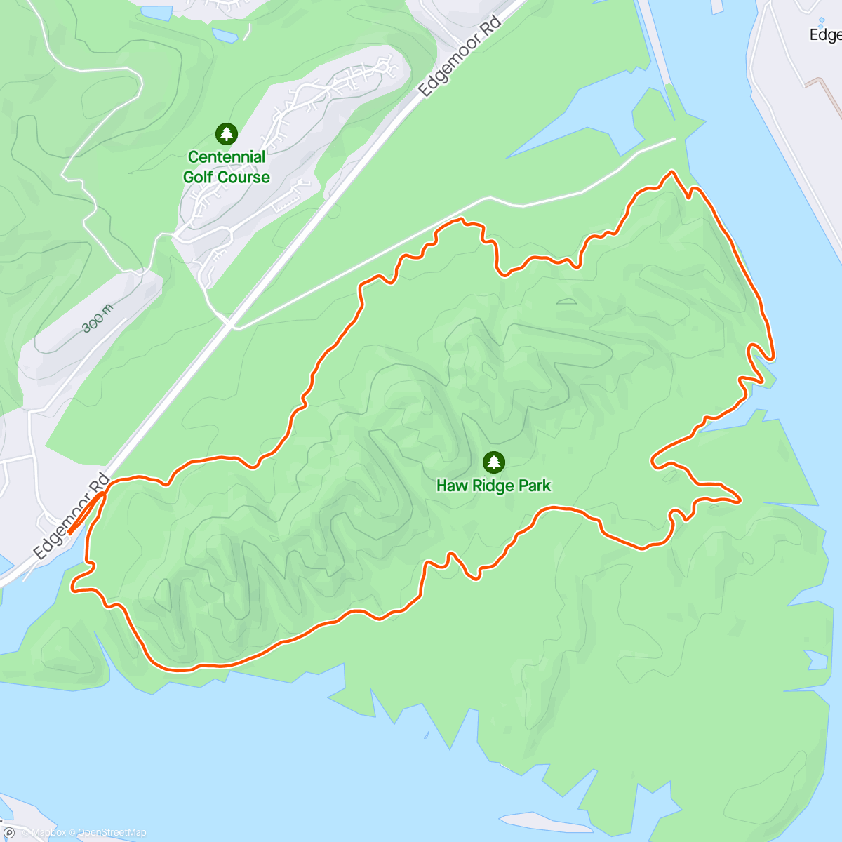Map of the activity, Trailin’ Around