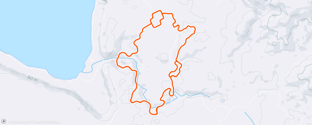 Map of the activity, Zwift - Race: Chasing Tour | Chasing Pink - Stage 8 (A) on Two Village Loop in Makuri Islands