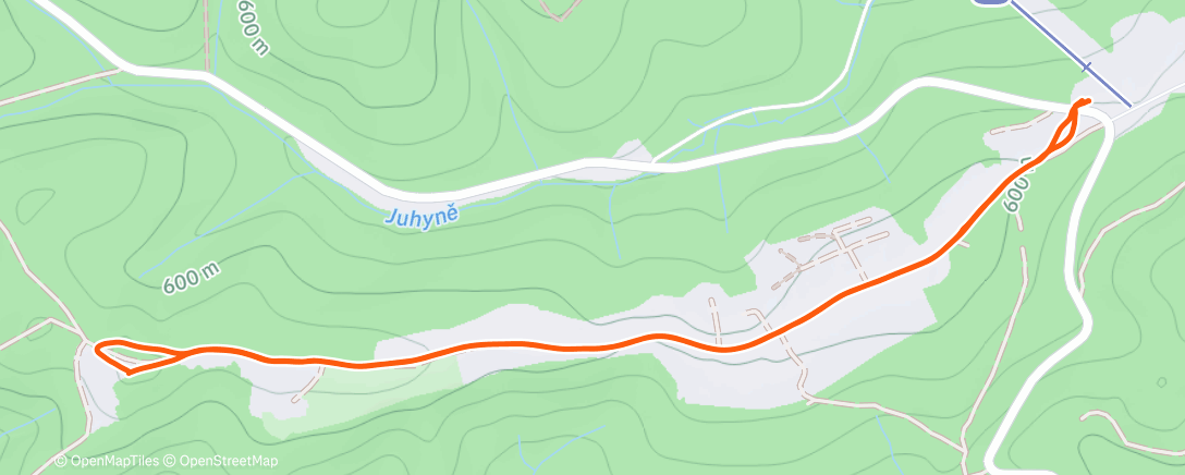 Карта физической активности (Morning Hike)